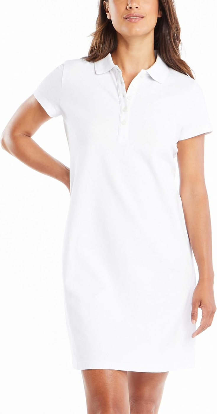 Nautica Vestido Polo Algodão Elástico 9300ZD