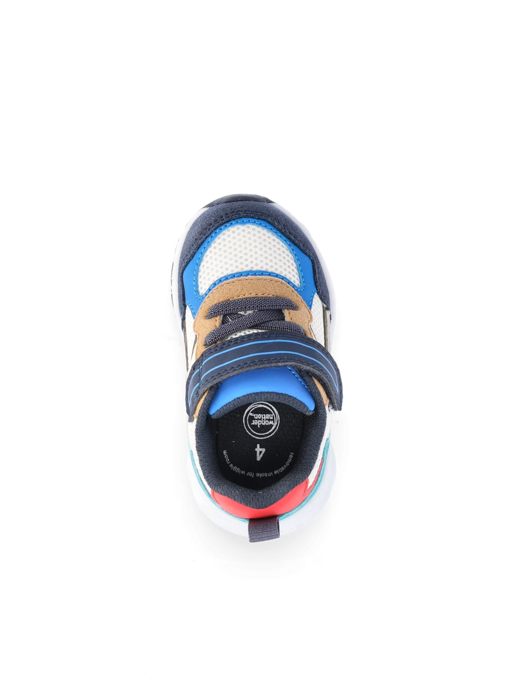 Wonder Nation Sapatilhas Jogger Chunky Bebé Azul Marinho Tamanho 2