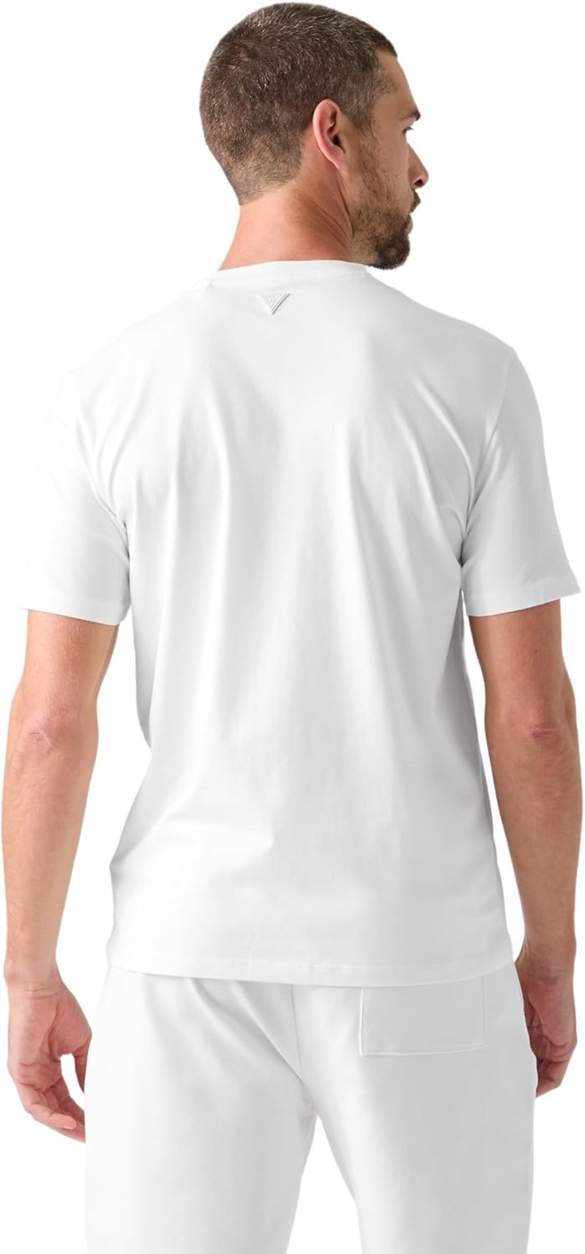 Guess Eco Alphy T-shirt Homem Logo Relevo