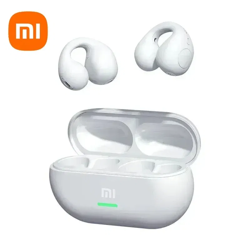 Color: WHITE - Xiaomi Original T75 Bone Conduction Bluetooth 5.3 Headphones Sports Wireless Earphones HiFi Sound Quality Waterproof TWS Headset