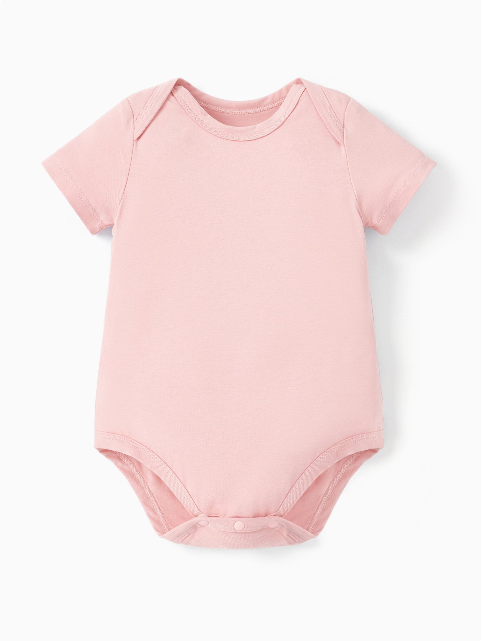 Bamboo Baby Boy/Girl Casual Romper Pink
