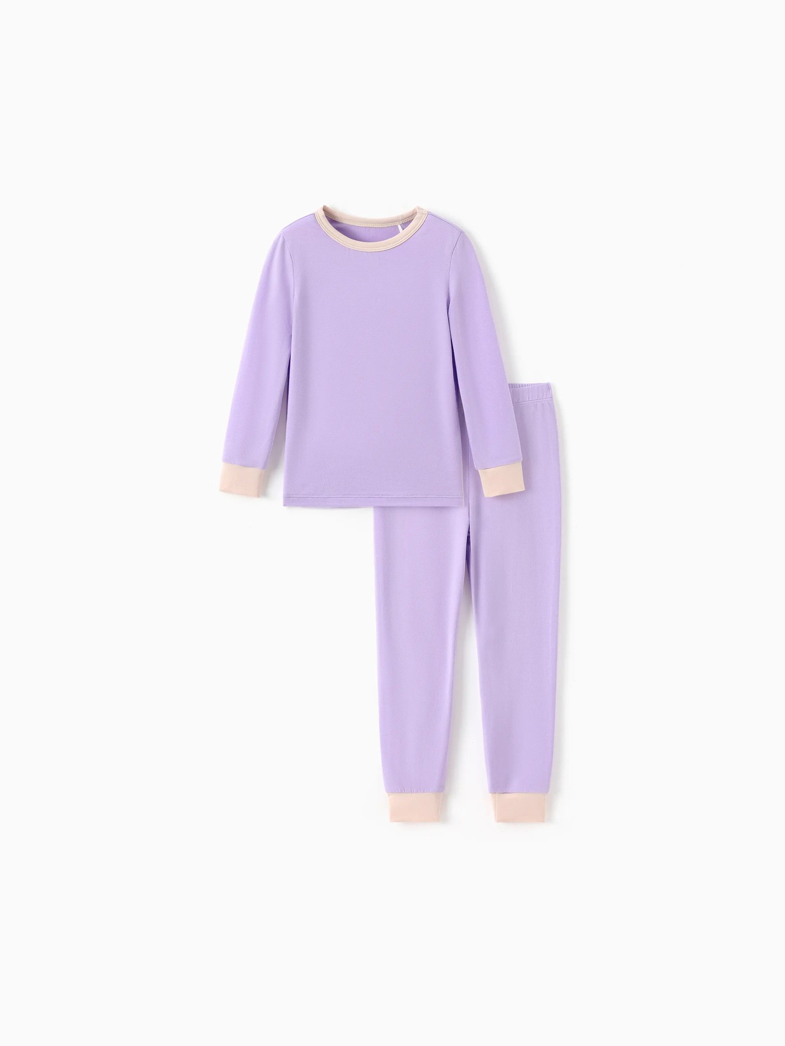 Baby 2-Piece Tencel Modal Pajamas Set for Girls / Boys ( Snug-Fitting ) Purple