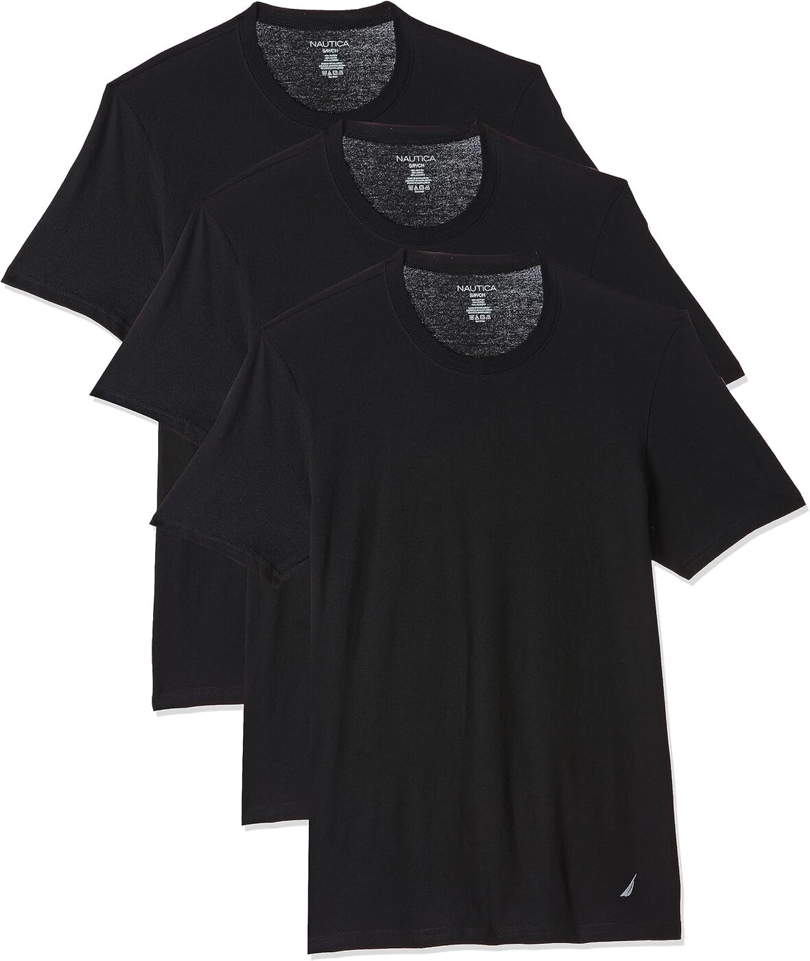 Nautica Pack 3 T-Shirts Algodão Gola Redonda Homem Y60305