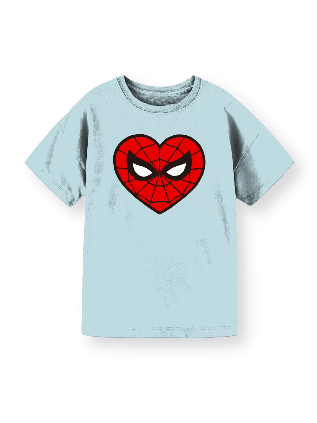 Marvel Homem-Aranha T-shirt "Heart Eyes" de Manga Curta para Menina