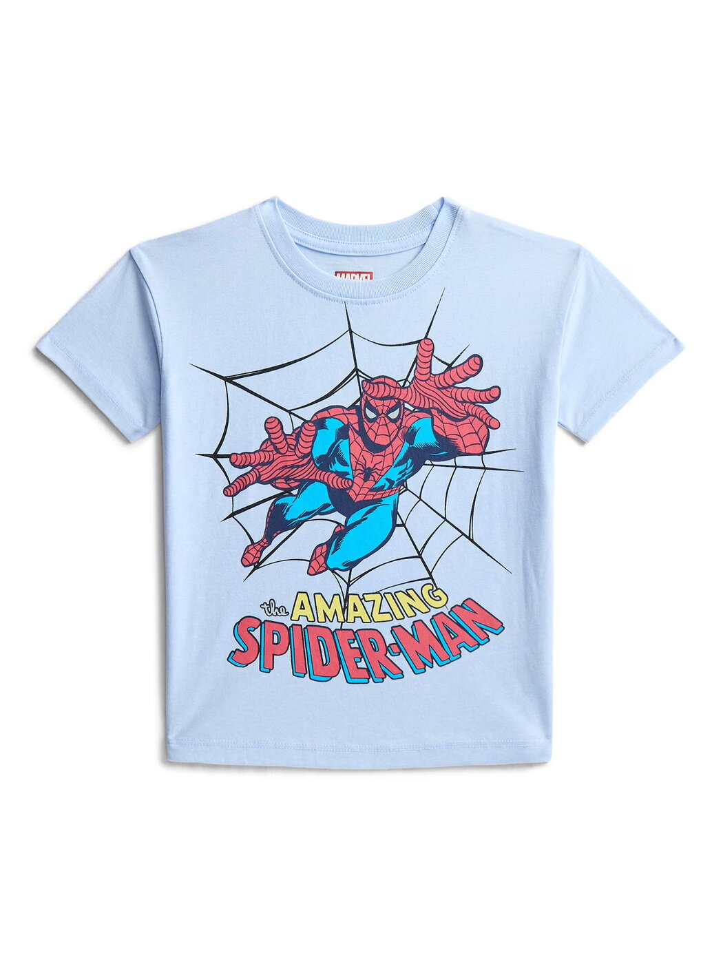 Marvel Homem-Aranha T-shirt Estampada para Criança - Azul