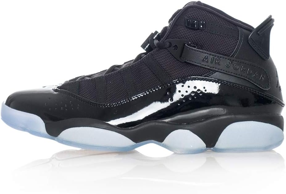 Nike Jordan 6 Rings Sapatilhas Homem Black/Black-White EU 41
