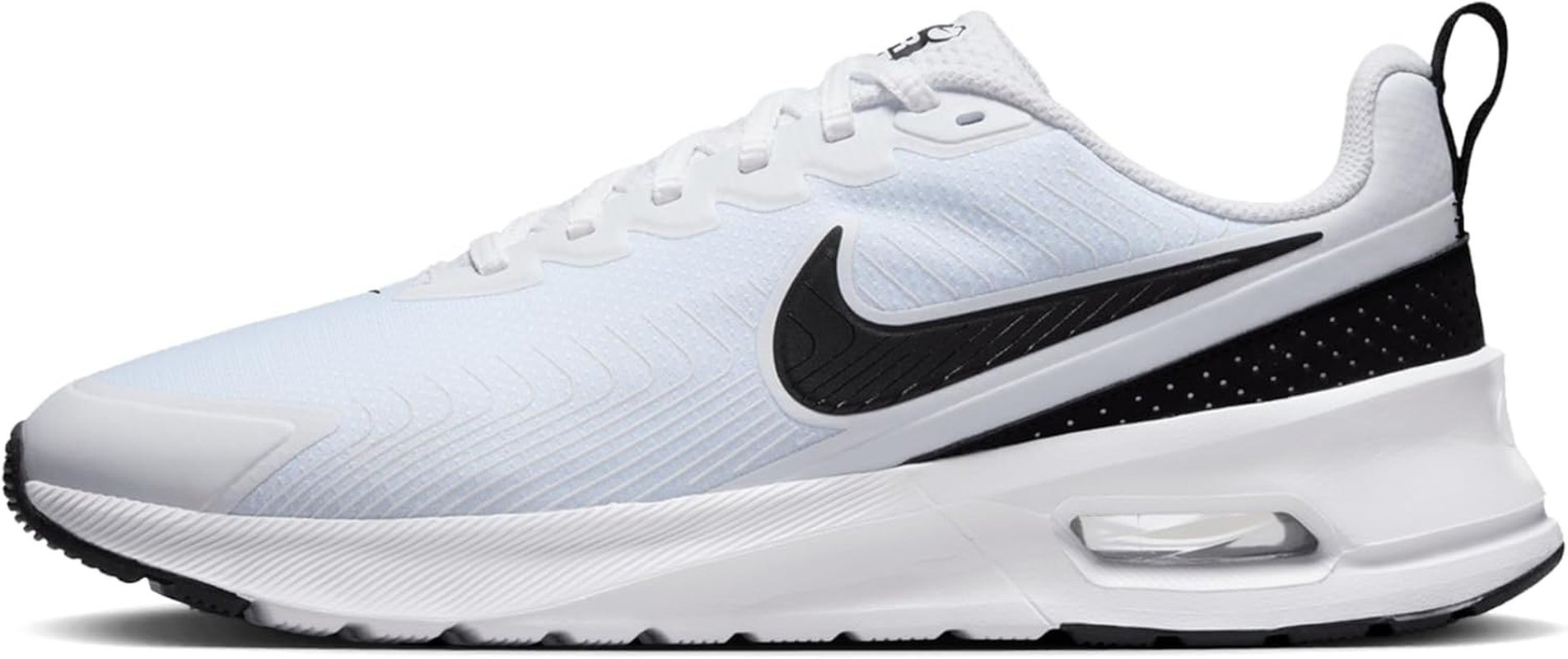 Nike Air Max Nuaxis Sapatilhas Homem White/Black/White EU 42.5