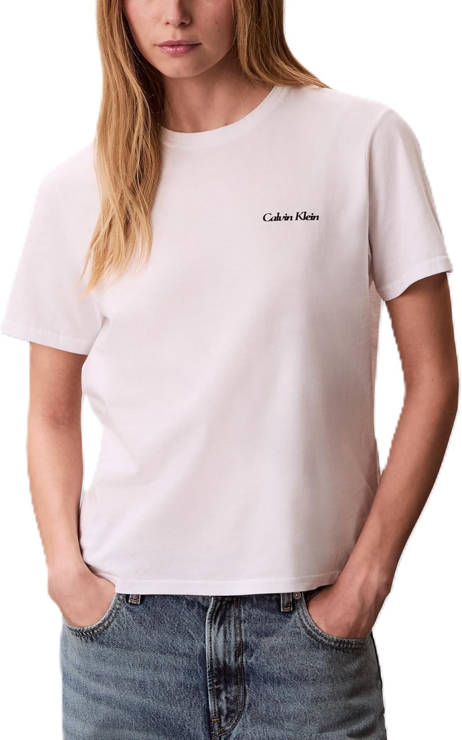 Calvin Klein Performance T-Shirt Mulher GWS6K211 White