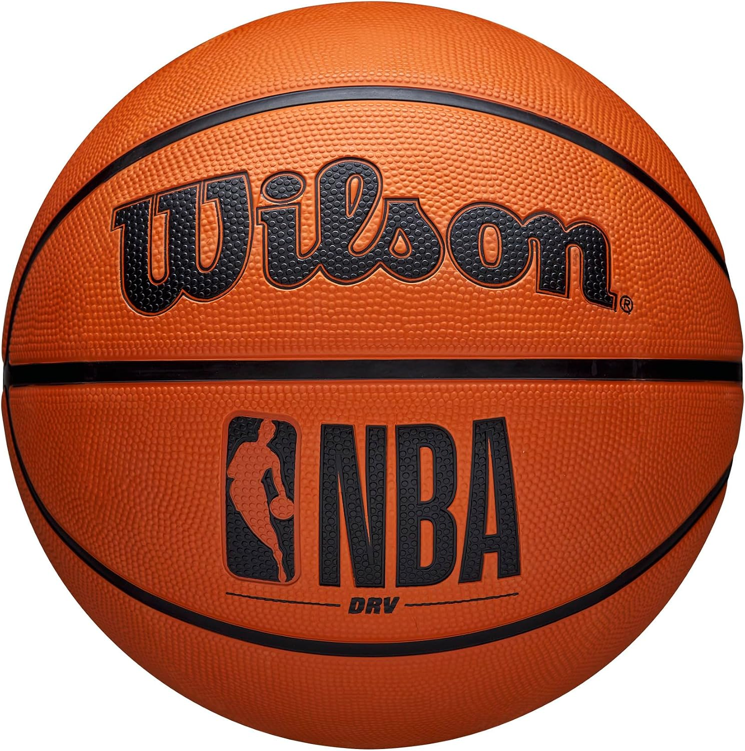 Wilson NBA DRV Bola de Basquetebol Tamanho 7 Castanho