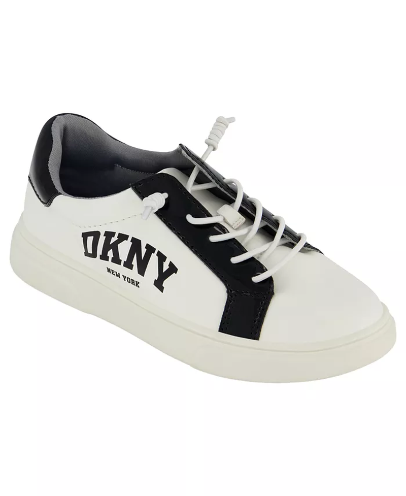 Sapatilhas DKNY Celia Gigi Cano Baixo Rapaz Rapariga Black/White