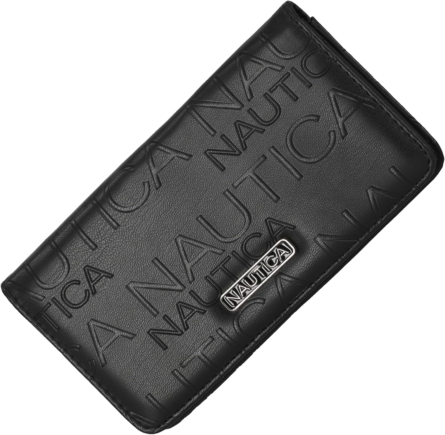 Nautica Seaside Carteira Slim Mulher Proteção RFID Preto