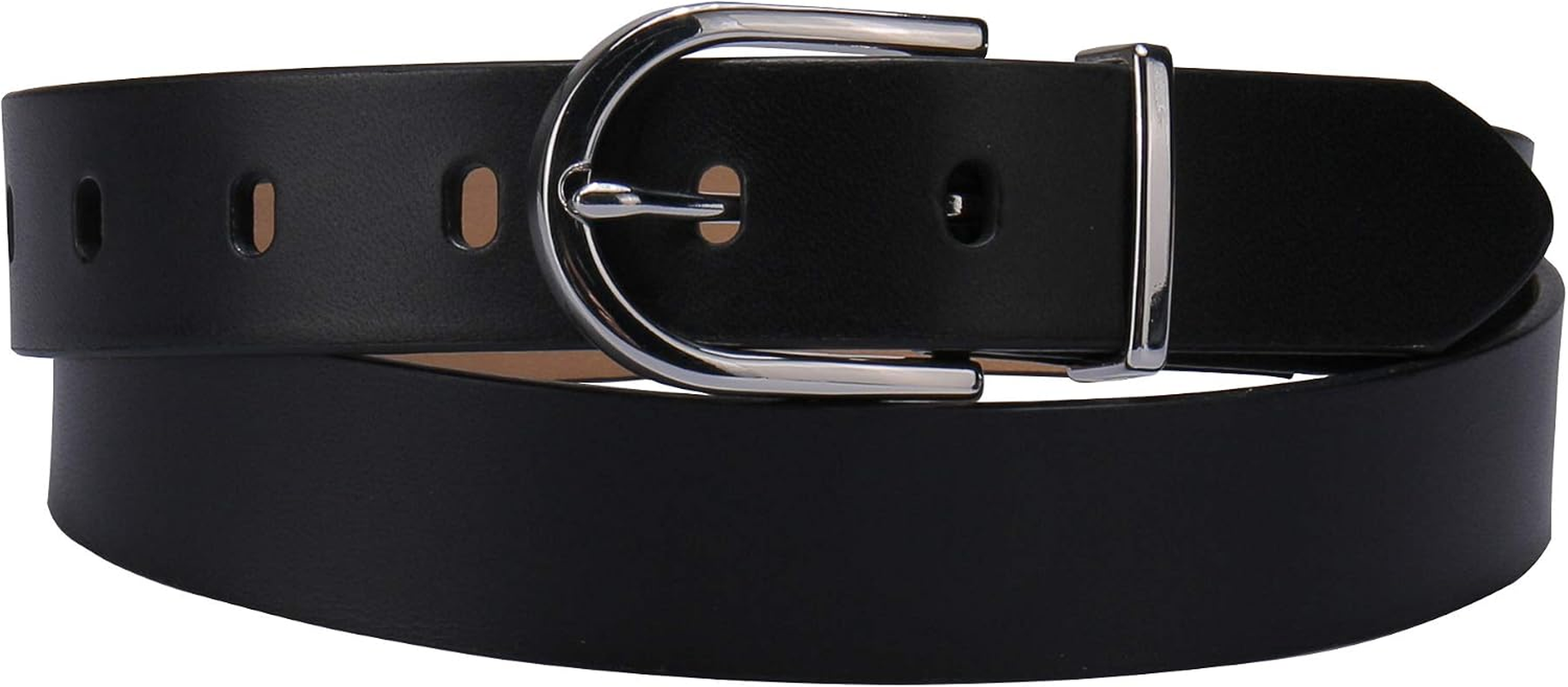 Calvin Klein 454833 Cinto Casual Mulher Fivela Redonda Preto