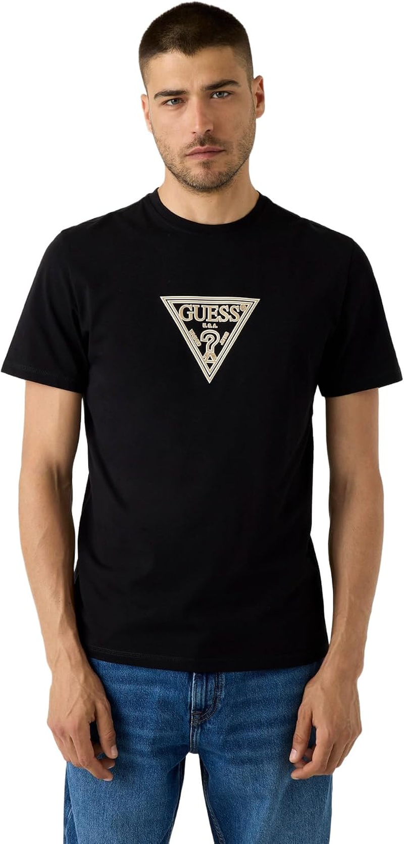 Guess T-shirt Logo Estampado Manga Curta M6YI40K4226