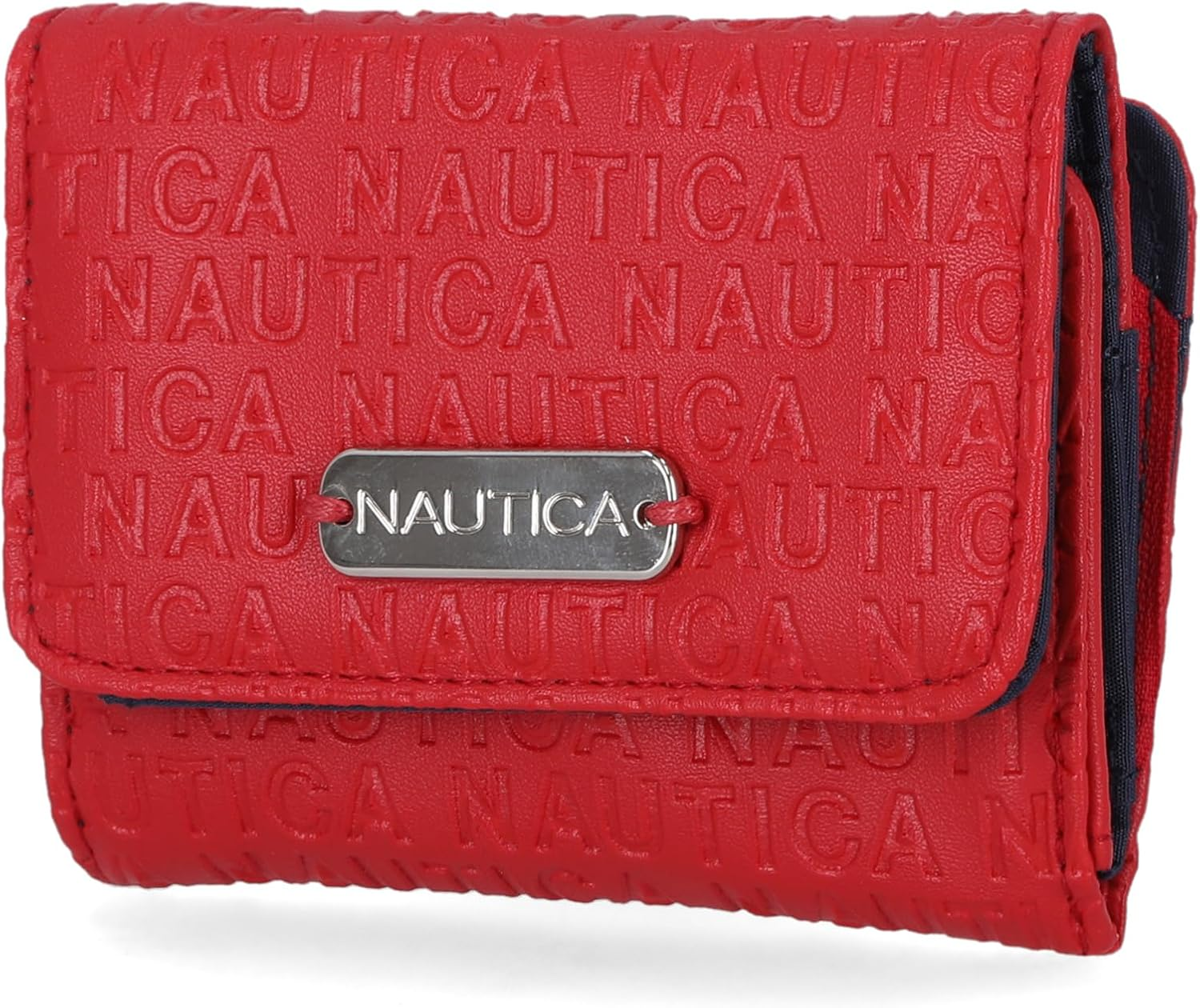 Nautica Carteira Feminina Rower's End Pele Vegana com Proteção RFID