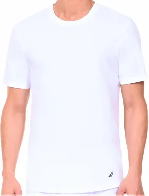 Nautica Pack 3 T-Shirts Algodão Gola Redonda Homem Branco Y60305