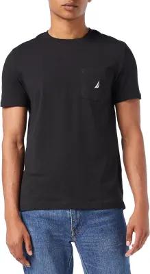 Nautica T-Shirt Classic Fit com Bolso V63001