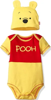 Disney Ensemble Body et Bonnet Cosplay Bébé - Nouveau-né à 24 Mois