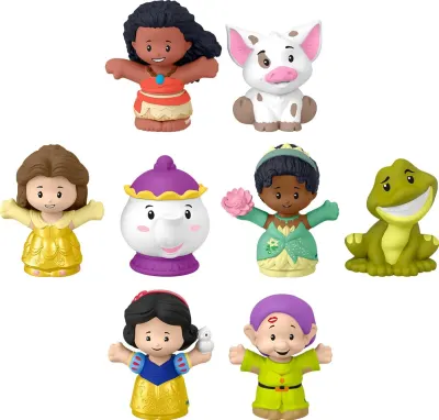 Fisher-Price Little People Disney Princesas Pares de Histórias - 8 Figuras