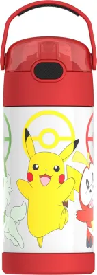Thermos FUNtainer Garrafa Térmica Infantil 355 ml (12 oz) com Palhinha