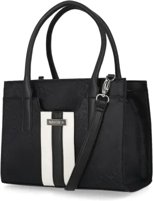 Nautica Mala Satchel Sandy Jr. Pega Superior e Alça Crossbody CN2146/08A