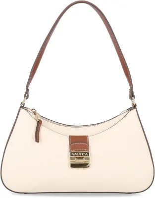 Nautica Mala Hobo Voyager Grande Pele Vegana CN2505/P49 Marfim