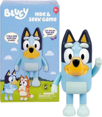 Bluey Jogo Escondidas Figura Articulada Musical
