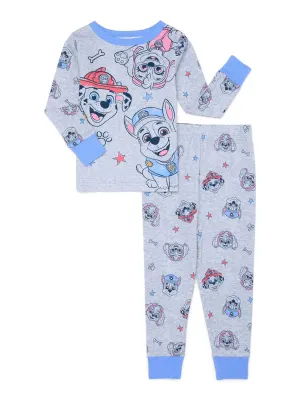 Patrulha Pata Pijama 2 Peças de Manga Comprida para Criança