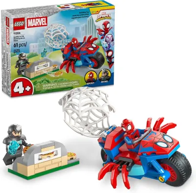 LEGO Marvel Spidey na Mota vs. Rhino 11206