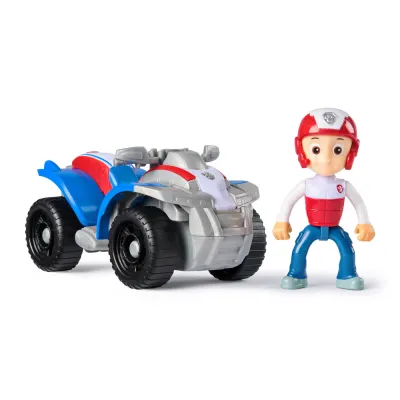 Patrulha Pata Moto-4 do Ryder com Figura Colecionável
