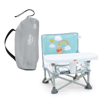 Bright Starts Pop 'N Sit Cadeira Elevatória Portátil com Tabuleiro