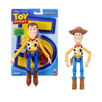 Disney Pixar Toy Story Woody Figura de Ação 23 cm Articulada