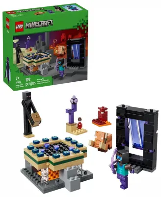 LEGO Minecraft Viagem pelos Portais do Nether e do End 21584