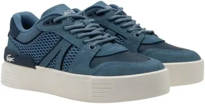 Lacoste Baskets L002 Evo Femme Bleu/Blanc-Cassé EU 40