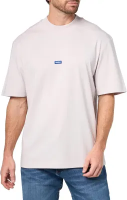 Hugo T-shirt em Algodão com Logótipo para Homem