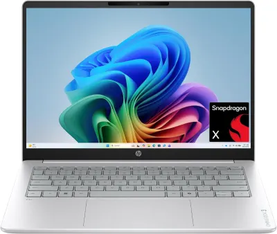 HP Ordinateur Portable OmniBook 3 14" 2K Snapdragon X 16GB 512GB Copilot+ PC Glacier