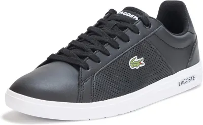 Lacoste Lite Base Sapatilhas Respiráveis Mulher Preto/Branco 48SFA0124