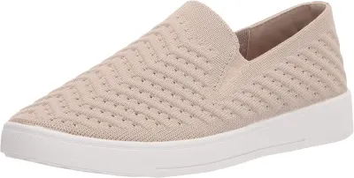 White Mountain Sapatilhas Slip-On Courage Malha Elástica Mulher Taupe