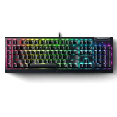 Teclado Gaming Mecânico Razer BlackWidow V4 X - Switches Yellow, Chroma RGB - PC