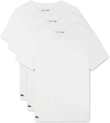 Lacoste Pack 3 Camisolas Interiores Algodão Elástico Menino