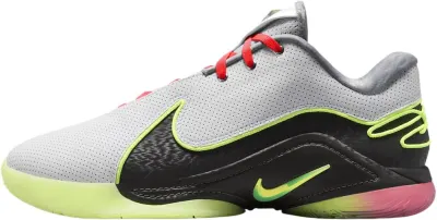 Nike Sapatilhas Basquetebol LeBron XXII Homem Branco/Cinzento/Laranja