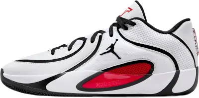 Nike Jordan Tatum 4 Sapatilhas Basquetebol Branco/Preto/Vermelho HQ4614-101