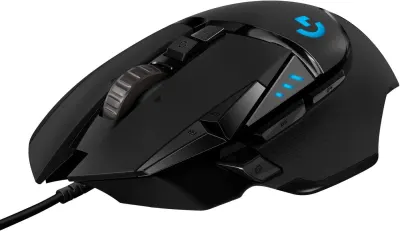 Rato Gaming Logitech G502 HERO - Sensor HERO 25K, Pesos Ajustáveis (910-005469) - PC