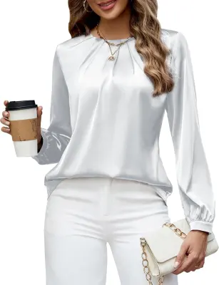 Blooming Jelly Blusa Mulher Elegante para Trabalho