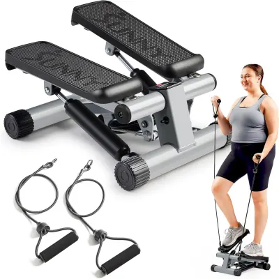 Sunny Health & Fitness Mini Stepper NO. 012-S com Bandas Resistência