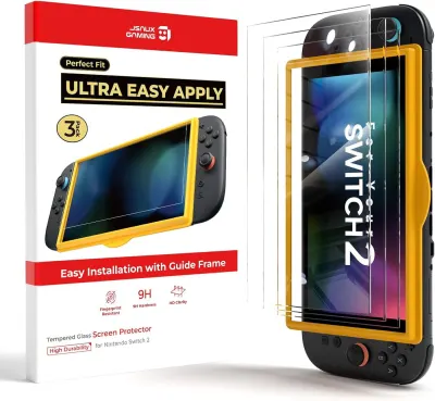 JSAUX Películas Proteção Ultra HD Nintendo Switch 2 GP0123