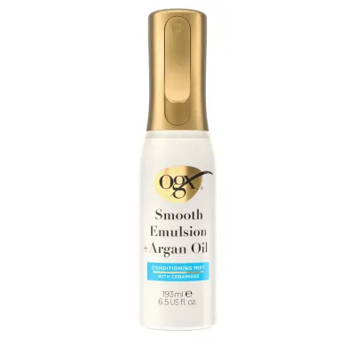 OGX Smooth Emulsion Spray Condicionador Cabelo Óleo Argão 192ml