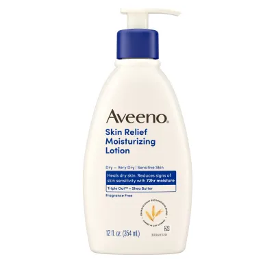 Aveeno Skin Relief Lotion Hydratante Corps Peau Très Sèche 354 ml