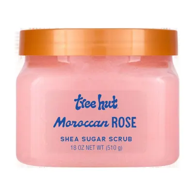 Tree Hut Moroccan Rose Gommage Sucre Karité Hydratant 510 g