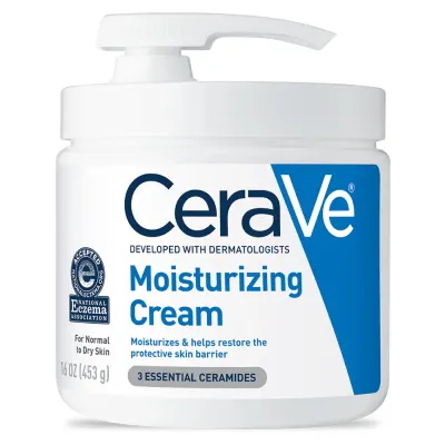CeraVe Creme Hidratante Rosto e Corpo 453g com Doseador