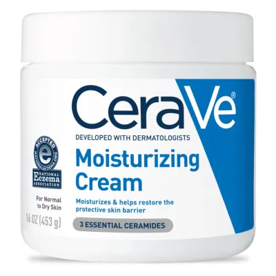 CeraVe Moisturizing Cream Face and Body Normal to Very Dry Skin 453 g